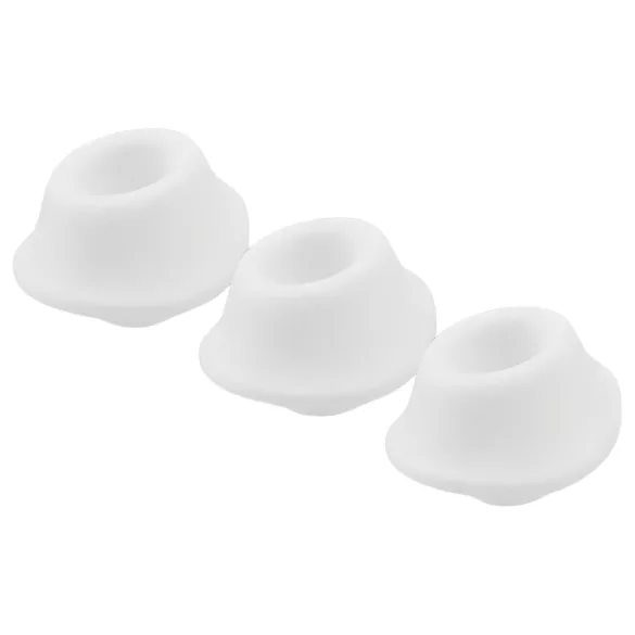 Womanizer Premium M - Ersatzsaughauben-Set - Weiß (3 Stk.)