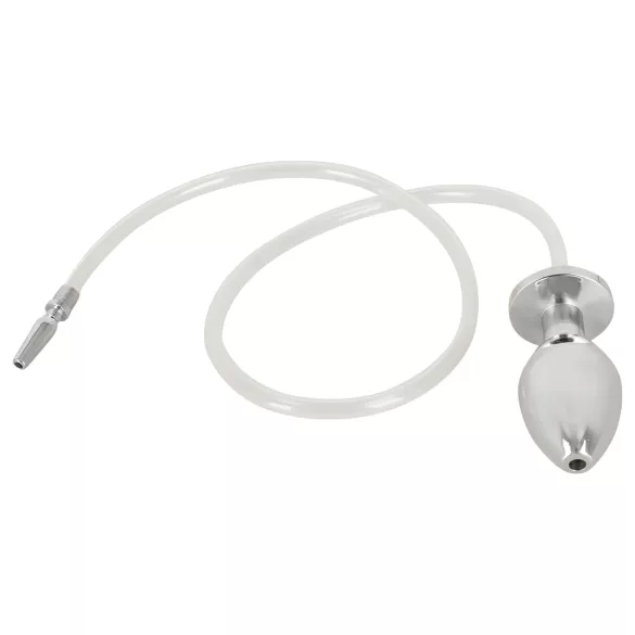 Piss to Ass Plug - Hohler Analplug mit Harnröhrendehner