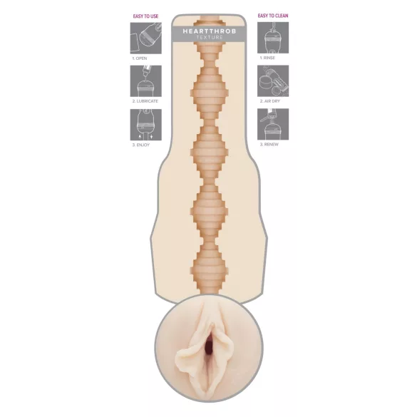 Fleshlight Brandi Love Heartthrobe - Liebesthrill Vagina