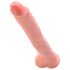 King Cock 14 großer Dildo mit Hoden (35 cm) - natur