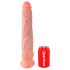King Cock 14 großer Dildo mit Hoden (35 cm) - natur