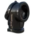 Pipedream Fantasy Cock Pipe - Penisring und Hodenstreckring (schwarz)