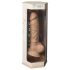 Silexd 7 - Saugnapf-Dildo - 17,5 cm (natur)