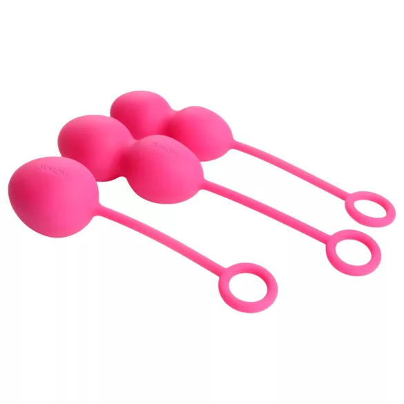Svakom Nova - 3-teiliges Kegelball-Set (rot)