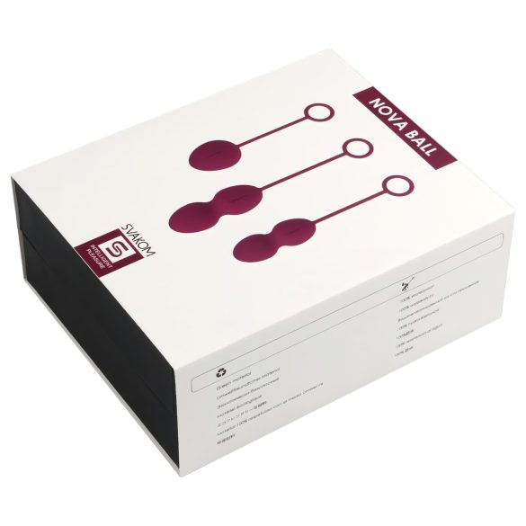 Svakom Nova - 3-teiliges Liebeskugel-Set (violett)