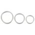 You2Toys Metallic - Silikon Penisring Set (3 Stk)