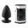 Silexd S - formbarer Anal-Dildo - 9 cm (schwarz)