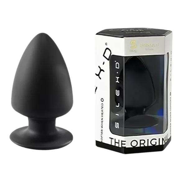 Silexd S - formbarer Anal-Dildo - 9 cm (schwarz)