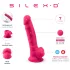 Silexd 7 - Dildo mit Saugnapf und Hoden - 17,5 cm (pink)