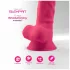 Silexd 7 - Dildo mit Saugnapf und Hoden - 17,5 cm (pink)