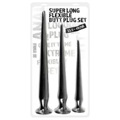 You2Toys - extra langes Analplug-Set (3-teilig, schwarz)