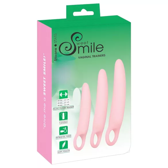 Smile Vaginal Trainers - Vaginaltrainer-Set in 3 Größen (Beckenboden-Stärker)