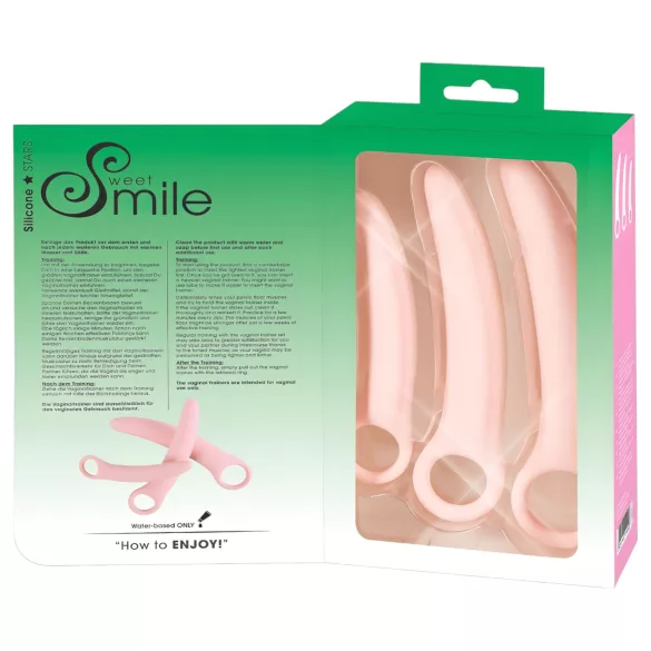 Smile Vaginal Trainers - Vaginaltrainer-Set in 3 Größen (Beckenboden-Stärker)
