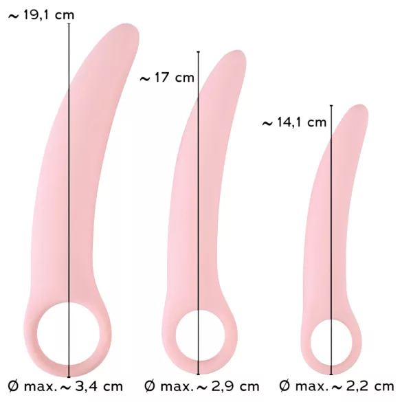 Smile Vaginal Trainers - Vaginaltrainer-Set in 3 Größen (Beckenboden-Stärker)