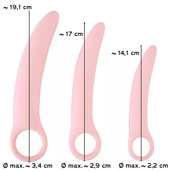 Smile Vaginal Trainers - Vaginaltrainer-Set in 3 Größen (Beckenboden-Stärker)