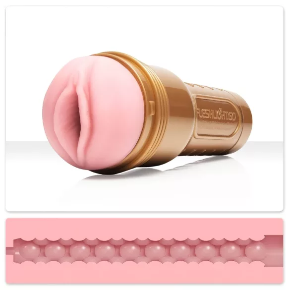 Fleshlight GO Stamina Training Unit Lady - kompakte Vagina (pink)