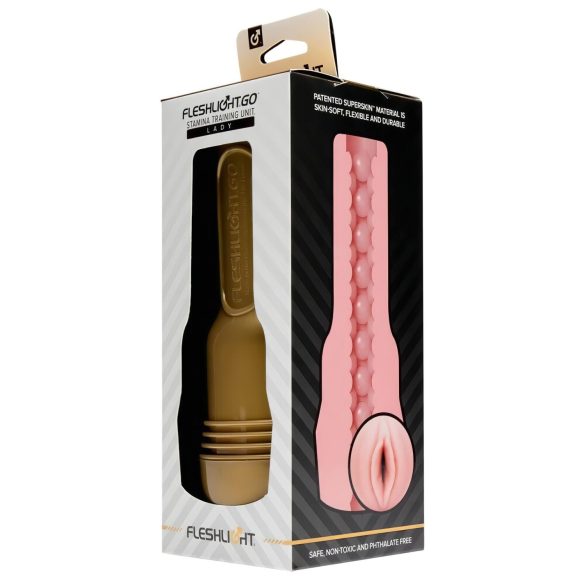 Fleshlight GO Stamina Training Einheit Lady - kompakte Vagina (rosa)