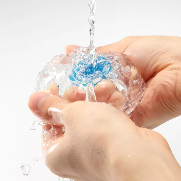 TENGA Aero - Supersaugendes Masturbator-Mund (Weiß-Blau)