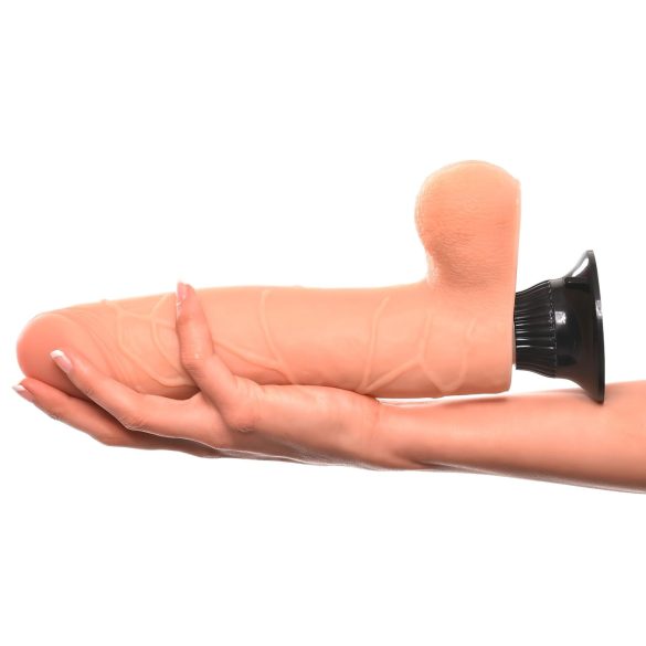 Real Feel Deluxe Nr.9 - naturgetreuer Hoden-Vibrator