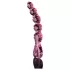 Icicles Nr. 43 - Perlenherz Glasdildo (pink)