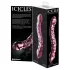 Icicles No. 55 - Doppelseitiger G-Punkt Glasdildo (Pink)