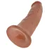 King Cock 9 - realistisch Dildo mit Saugnapf (23cm) - Dunkel Natur