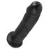 King Cock 9 - Haftfuß Dildo (schwarz)