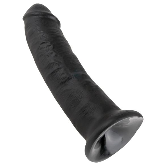 King Cock 9 - Haftfuß Dildo (schwarz)