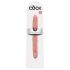 King Cock 12 Slim - naturgetreuer Doppel-Dildo (31 cm) - naturfarben