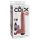 King Cock 11 - realistisch spritzender Dildo (28 cm) - naturfarben