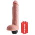 King Cock 11 - realistisch spritzender Dildo (28 cm) - naturfarben