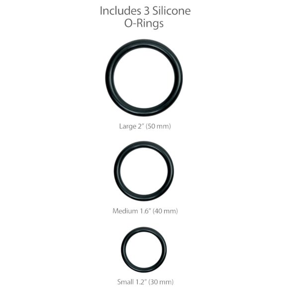 King Cock 7 - Strap-On Dildo mit Geschirr (schwarz)