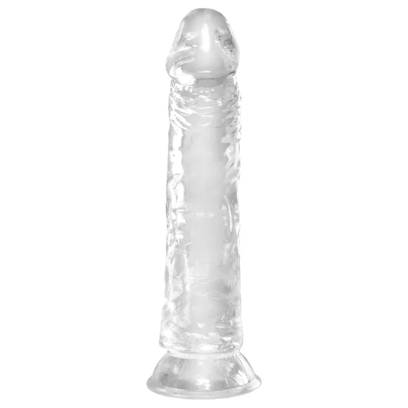 King Cock Clear 8 - großer Dildo mit Saugnapf (20 cm)