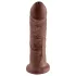 King Cock 8 Dildo (20 cm, braun)