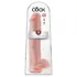 King Cock 15 - Dildo mit Hoden und Saugnapf (38 cm, naturfarben)