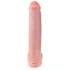King Cock 15 - Dildo mit Hoden und Saugnapf (38 cm, naturfarben)