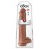 King Cock 15 - Riesendildo (38 cm) - Dunkles Natur