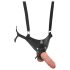 King Cock Strap-on 10 - Hohl-Dildo zum Anschnallen 25cm