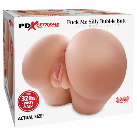 Pipedream - Fuck Me Silly Bubble Butt - Po-Masturbator (hautfarben)