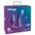 Vibro-Spaß - Dreifach-Vibrator lila, akkubetrieben!