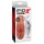 PDX Double Stroker - 2in1 realistischer Masturbator (dunkel natur)