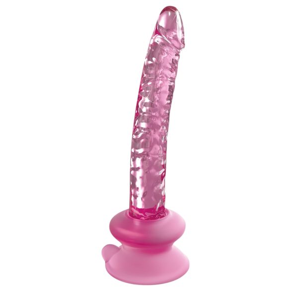 Icicles No. 86 - Gläserner Penis-Dildo (Pink)