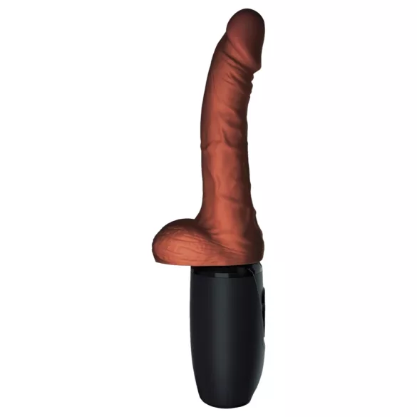 King Cock Plus 7,5 - Schubkraft Vibration (braun)