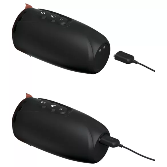 King Cock Plus 7,5 - Schubkraft Vibration (braun)