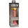 King Cock Elite 6 - Vibrator mit Saugnapf (15 cm) - naturfarben