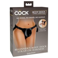   King Cock Elite Beginner's - Strap-ons für Einsteiger (schwarz)