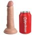 King Cock Elite Anfänger - Strap-on Dildo (natur)