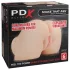 PDX Elite - Vibrations-Masturbator 2in1 (Natur)