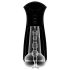 PDX Elite - Saugender, vibrierender Masturbator (schwarz)