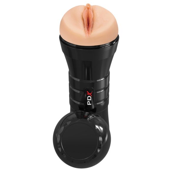 PDX Extreme Wet Pussy – Realistische Masturbator-Vagina XXL (Schwarz)